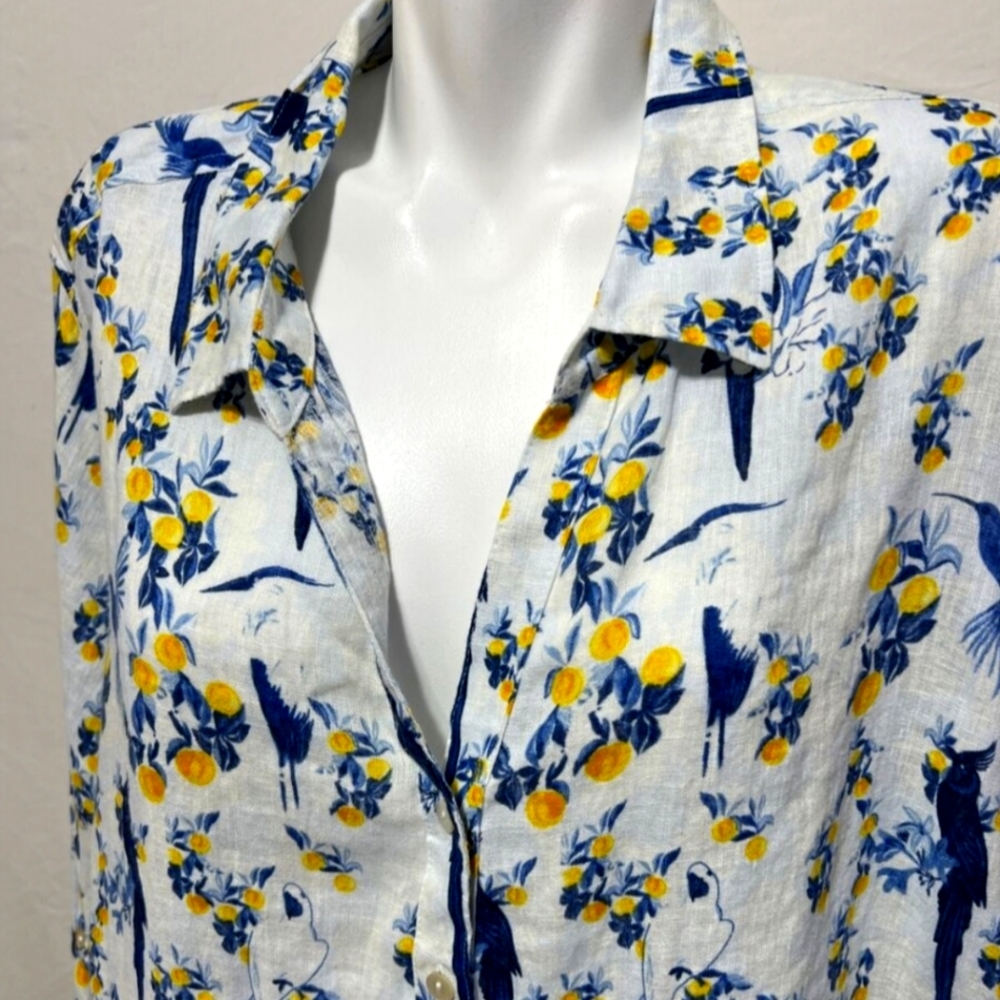 Isaac Mizrahi Women's Plus Size Floral Tops for Women